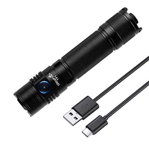Ultrafire Tp1 Rechargeable Led Flashlight,2600 High Lumens Tactical Flashlight,5 Mode Mini Flashlight For Outdoor Camping And Hiking Bright Usb Small Handheld Flashlight #TOP22
