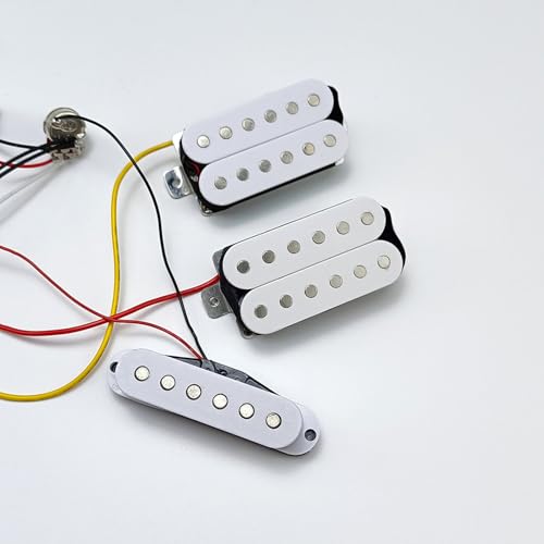 Kit électronique guitare électrique pré-câblé 2 tons 1 volume - 6
