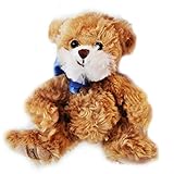 Braun. Teddybär OLINEK Stofftier Plüschtier von BUKOWSKI Design 15 cm NEU