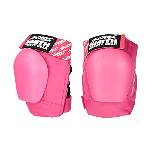 Smith Safety Gear Scabs Derby Knee Pad, Pink, Large