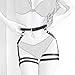 Damen Punk Leder Harness,sexy unterkörper,bein,outfit,strumpfband,gotisch sexy gürtel,taille