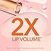 Dr Dennis Gross DermInfusions Plump + Repair Tinted Lip Treatment, Clear - Visibly Plumps & Defines Lips with Hyaluronic Acid & Peptides - Repairs Moisture Barrier - 10 mL