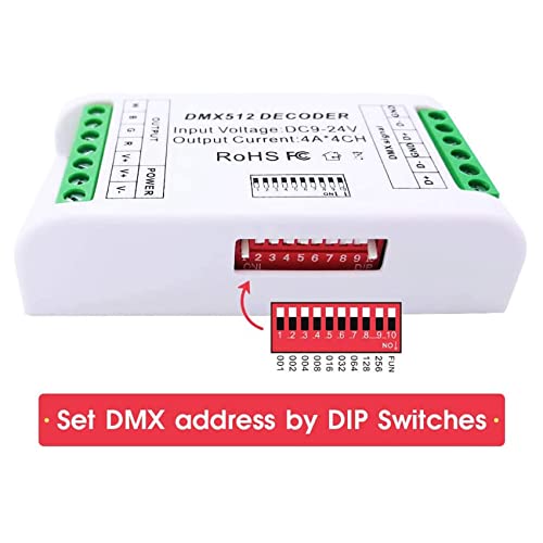 Mini décodeur RGBW pour résoudre les baisses d'intensité des longs rubans LED - 5