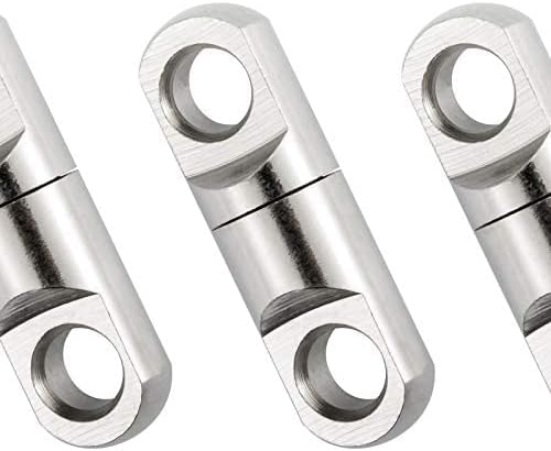 Dr.Fish Pesca de acero inoxidable con giros pesados, giros de agua salada para pesca de caza grande, viento resistente en giros para pesca de mar