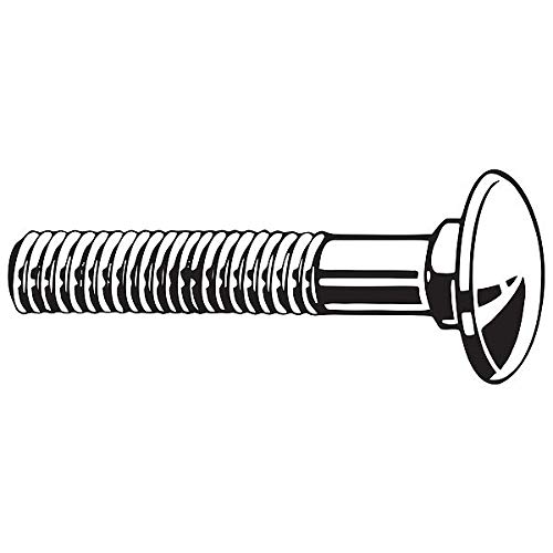 Value Brand, U51500.031.0250, Carriage Bolt, 5/16-18, 2-1/2 in., PK50