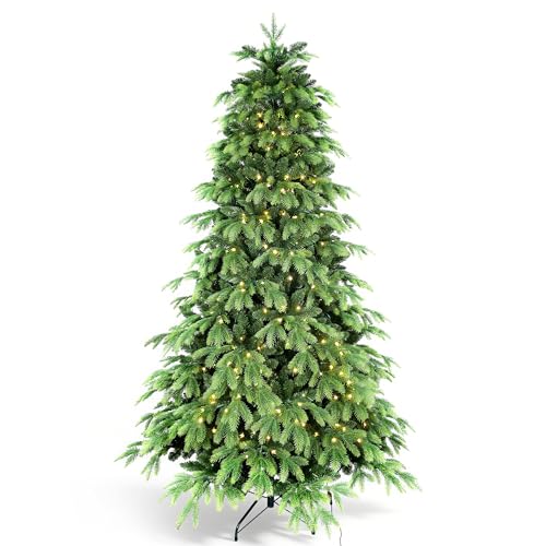 6FT Prelit Christmas Tree, Pre Lit Artificial Christmas Tree with...