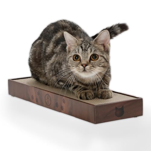 猫壱 バリバリパッド スリム 爪研ぎ ダークブラウンの商品画像（Amazon）