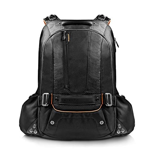 Everki Beacon Laptop Backpack with Gaming Console Sleeve, Fits up to 18-Inch (EKP117NBKCT)