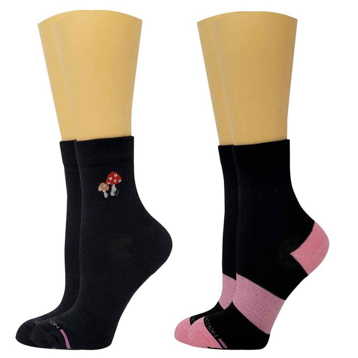 Image of Mid-Crew Compression Socks | Half-Cushion | Dr Motion ( 6 Pairs )