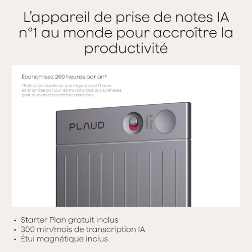 Dictaphone IA Plaud Note pour ne plus perdre vos notes de réunions et appels importants - 2