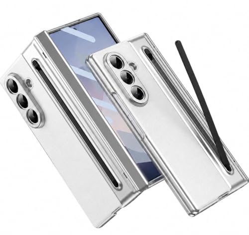 Image of Hybird Shockproof Mobile Back Case Cover for Samsung Galaxy Z Fold 8 Ultra 5G Case | Leather S Pen Case |Hinge Protection |Tempered Glass | Slim Back Cover Z Fold8 Ultra Cover