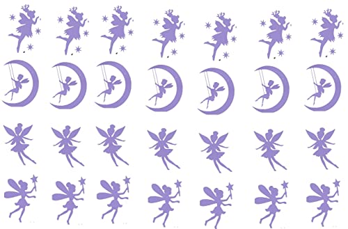 Fairy Collections (Fairy Vinyl Stickers (Lavender))