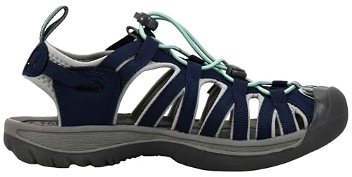 Image of KEEN Women's Whisper Closed Toe Durable Comfortable Easy On Washable Adventure Sandals