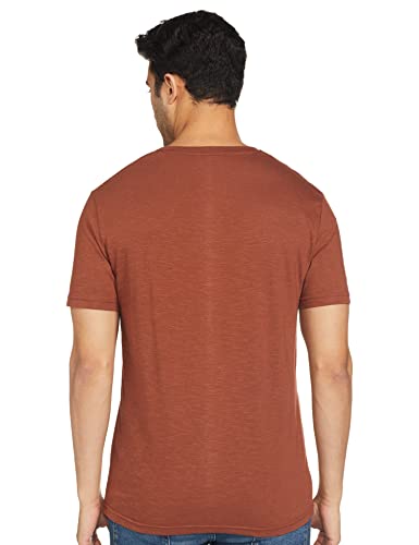Image of Max Men's Regular Shirt (SLBBTVN01BROWN Brown M)