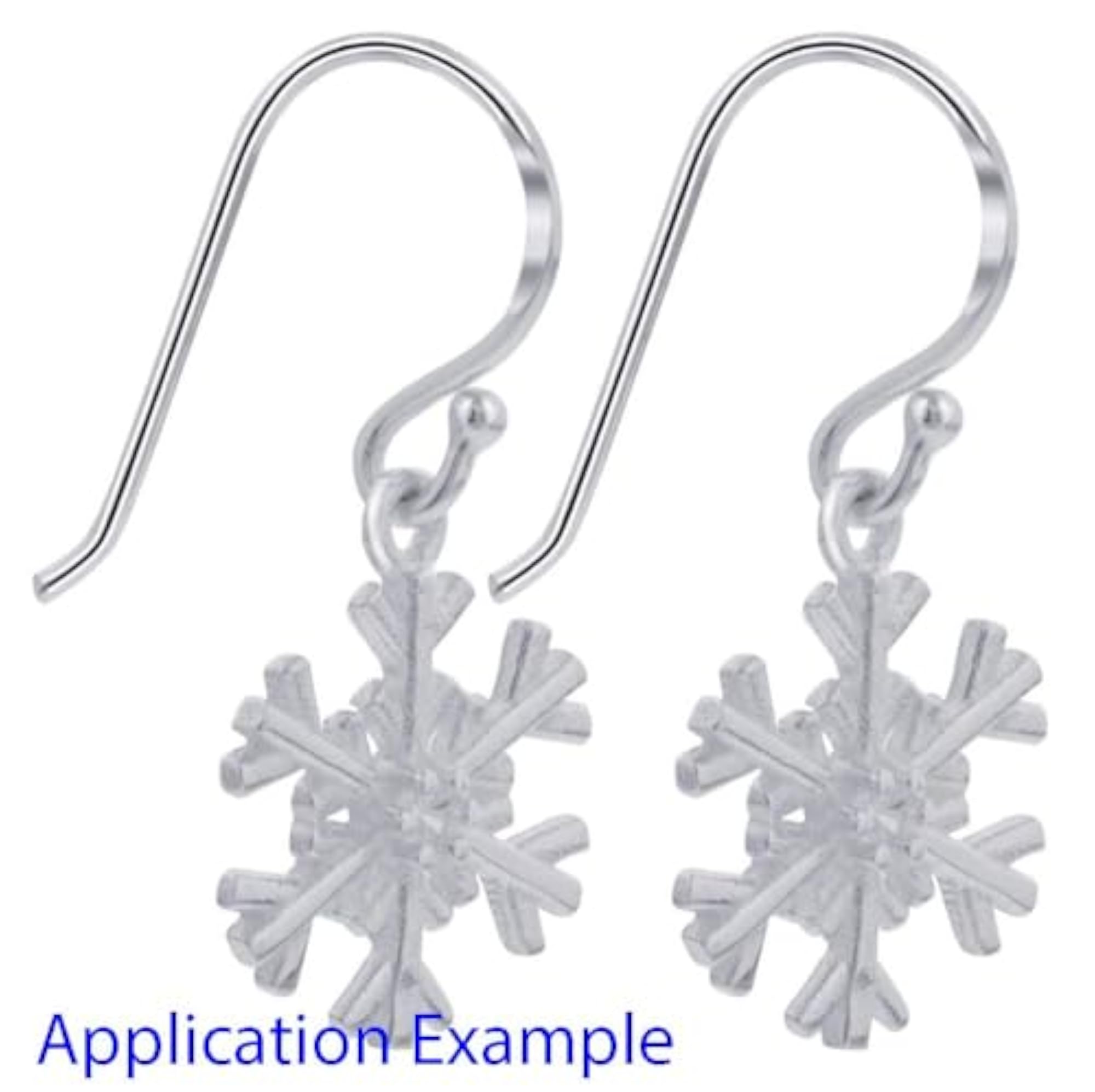 100pcs Hypoallergenic Silver Plated Fish Earring Hooks for DIY Jewelry