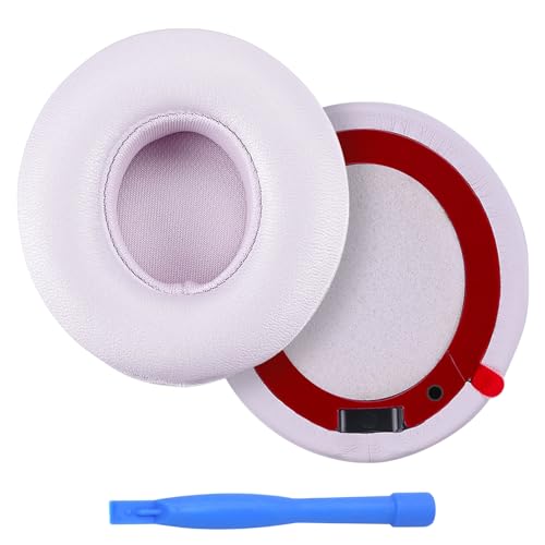 Remplacement Coussinets d'oreille pour Beats Solo 4 Wireless Casque par MMOBIEL - Memory Foam et Protein PU Coussinet Casque – Coussinets de Rechange – Rose