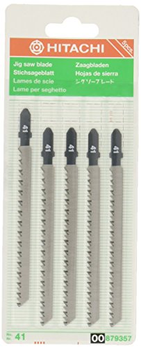 HiKOKI(ハイコーキ) 旧日立工機 ジグソー用ブレード NO.41 仕上用 木材用 5枚入 0087-9357