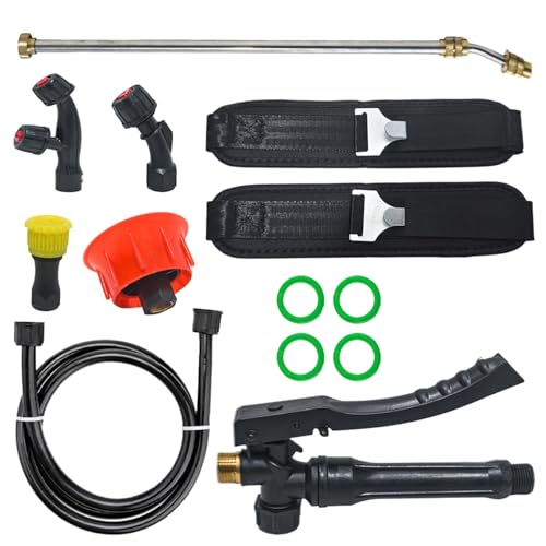 Image of OEM Agriculture Sprayer Spare Parts Kit | Heavy-Duty Copper Bend Lance, Nozzles & Belt with Metal Hook | Premium Accessory Kit, Suitable with All Battery Sprayers