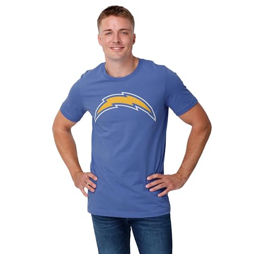 Image of FOCO Men's NFL Team Primary Logo Black Short Sleeve T-Shirt
