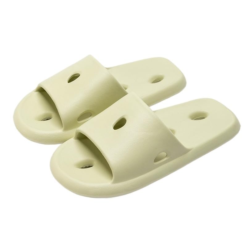 Chaussures de douche antidérapantes vertes en taille 40-41 pour homme et femme
