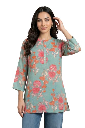 Chemisier droit en modal floral W for Woman pour femme