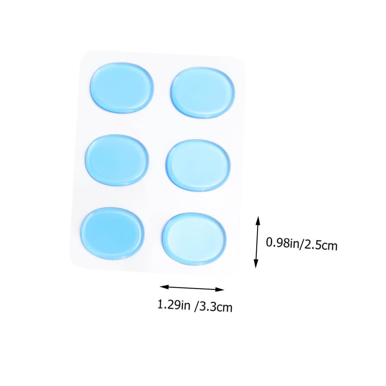 Kisangel 30Pcs Drum Dampeners Gel Pads Self Adhesive Silicone Drum Silencers for Noise Reduction Tone Control Transparent Color for Drumming Practice and Performance