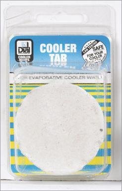 Dial Cooler Tab Sodium Hexametaphosphate White Evaporative Cooler Tab
