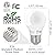 Simba Lighting LED A15 Refrigerator Light Bulbs (6-Pack) 4W 40W Replacement Small for Appliances, Freezers, Ceiling Fans, 120V, E26 Standard Medium Base, Frosted Cover, Not Dimmable, 3000K Soft White
