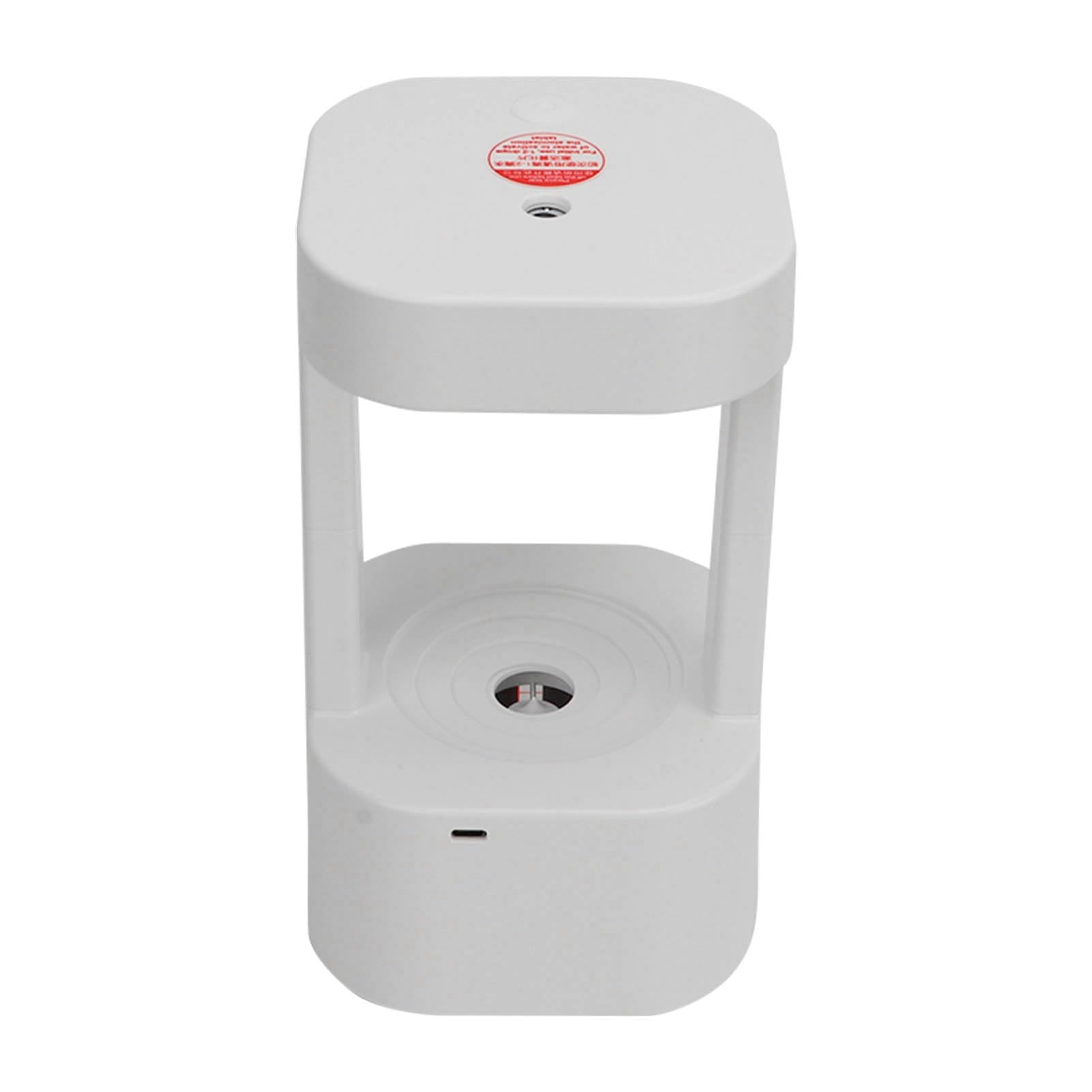 Humidificador Ultrasónico de Niebla Fría con Tecnología Antigravedad 580 Ml Funcionamiento Silencioso Menos de 30 DB Apagado Automático para Dormitorio Oficina Hogar (luz blanca)