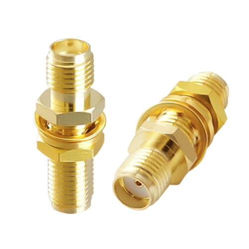 Adaptador coaxial sma hembra para antenas 4g wifi gps y dispositivos