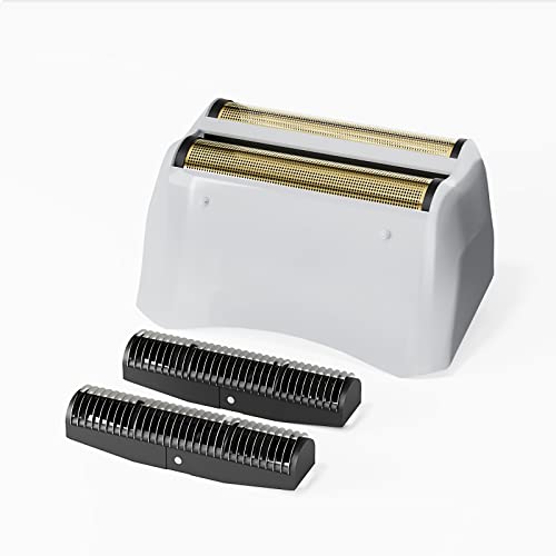for Andis Foil Shaver Replacement Foil compatible with Andis 17150 Replacement Foil and Blades (Golden Foil and Cutters)