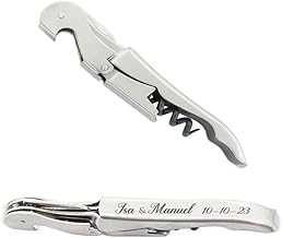 Personalised Corkscrew Bottle Opener - Engraved Text Opener - Advertising Bar Restaurant Opener - Event Bottle Opener (1)