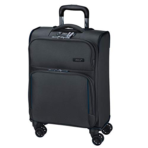 D&N Travel Line 7904 Koffer, 55 cm, 38L, Schwarz