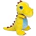 Suki Gifts - 14370 - Peluche - Dinoz - T-Rex, Jaune, Taille S