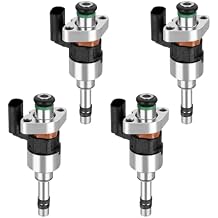 Fuel Injectors 6 Holes Set of 4 Compatible with 2016-2019 Chevrolet Cruze 2018-2020 Equinox 2016-2020 Malibu 2018-2020 GMC Terrain 2016-2019 Buick Encore Replace 55577403