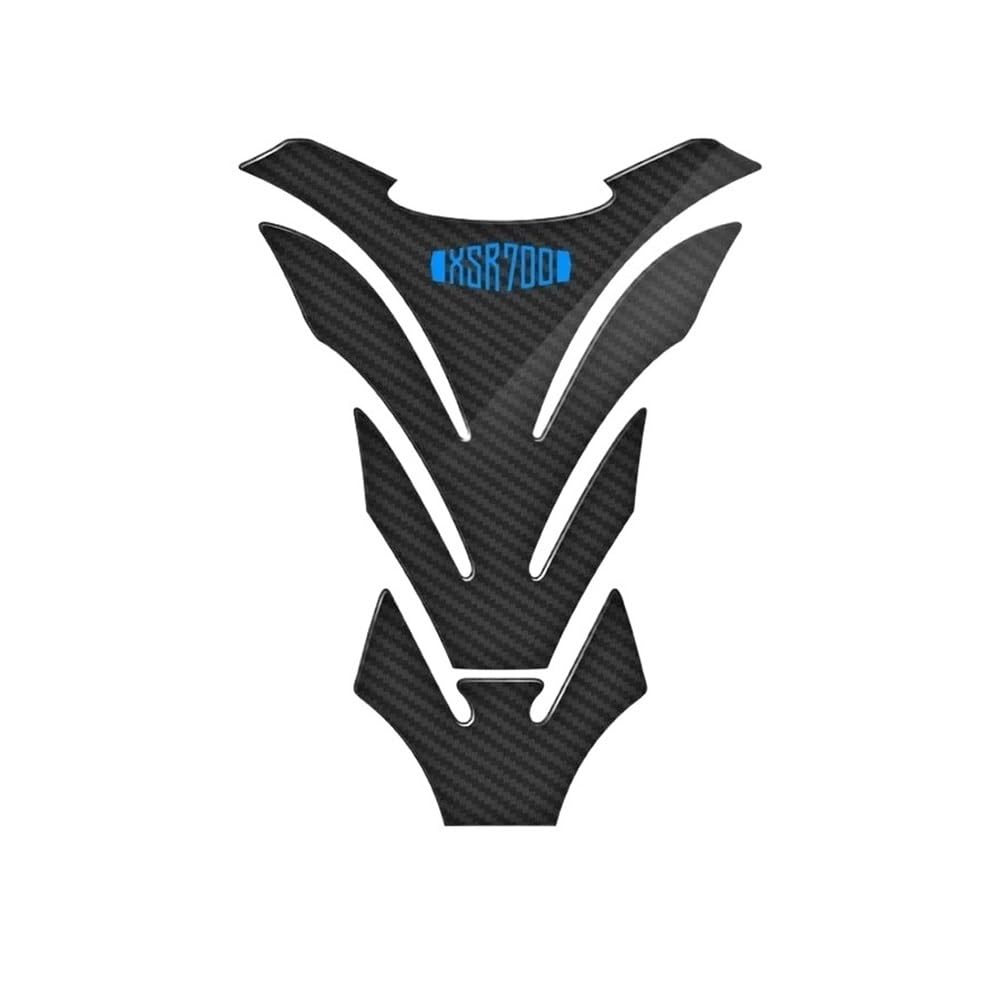 Tank Pad Protector Carbon Fiber Motorcycle Fuel Tank Pad Cover Protector Decal Stickers for XSR700 Tank Pad Sticker