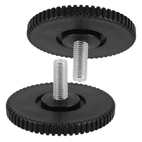 ARTIBETTER 2Pcs Treadmill Leveling Feet Heavy Duty Vibration Pads Non Skid Floor Shock Pads for Fitness Equipment Tables Sofas Adjustable Levelers Reliable Replacement