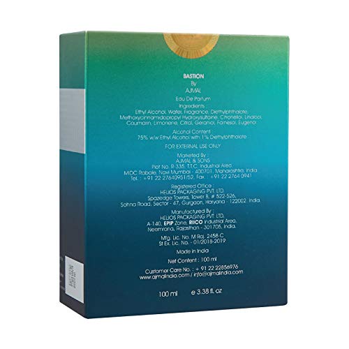 AJMAL Bastion Edp Woody Aromatic Spray Perfume 100Ml For Men And Aristocrat Edp Citrus Woody Perfume 75Ml For Men - Image 5