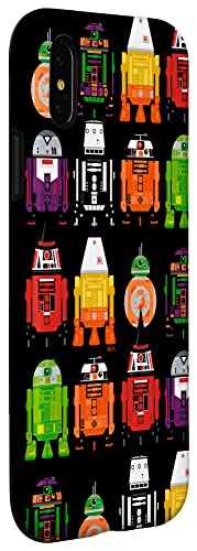 Coque iPhone X Star Wars protection rayures Halloween droïdes - 3