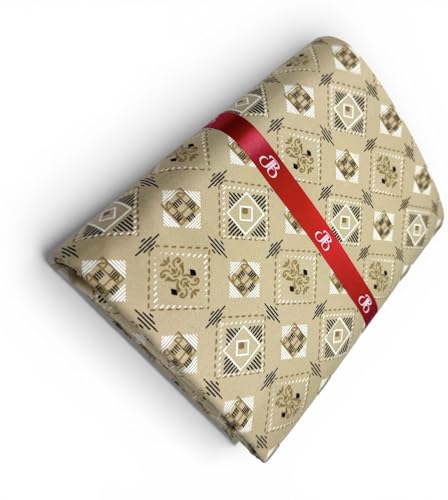 Image of JHABAK'S Unstitched Print Shirt Fabric for Men - Polycotton Material - 2.25Meter Shirt Piece Cloth