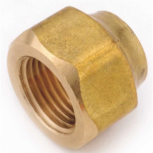 for Anderson Metals 04019-06 3/8 in. Brass Flare Nut Forged Heavy Pack of 10 Aftermarket Repair Parts