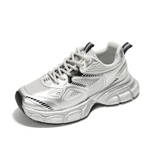 Cape Robbin Liane A Women's Chunky Sneakers, Stylish Chunky Platform Lace Up Shoes, Trendy Chunky Sneakers for Women, Perfect for Fashion Forward Ladies