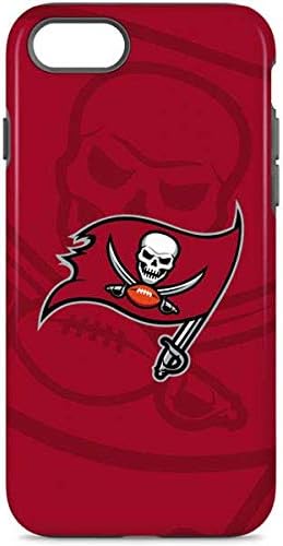 Skinit Pro Phone Case Compatible with iPhone 8 - Officially Licensed NFL Tampa Bay Buccaneers Large Logo Design