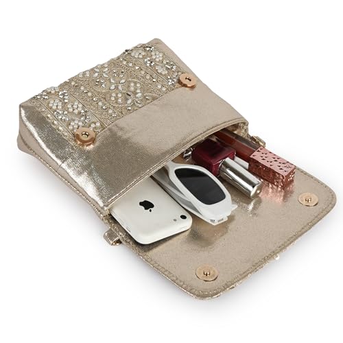 Image of Nevis Stylish Embroidery Unique Design Traditional Wedding Party Handheld Potli Bag For Women