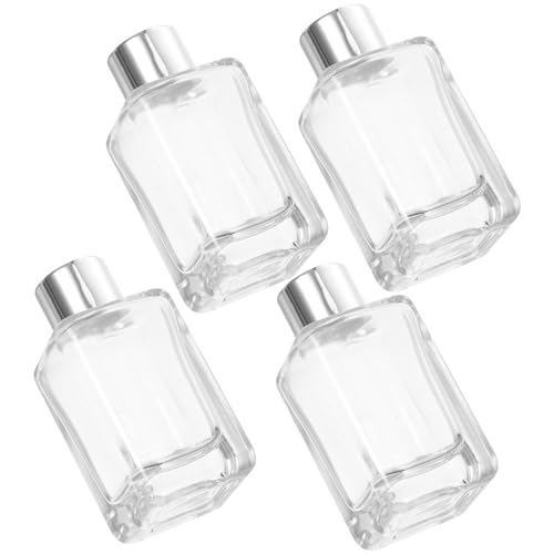 Difusoras de perfume para mesa de tocador KOCKSHION juego de 4 frascos plata 2