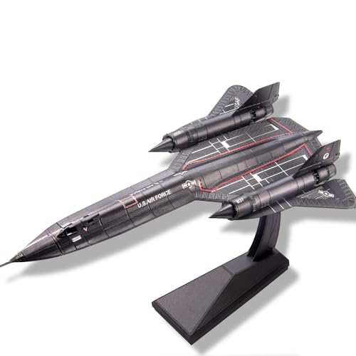 Piececool 3D Metal Puzzles for Adults, Metal Aircraft Model Kits, Military Airplane Model Kit to...