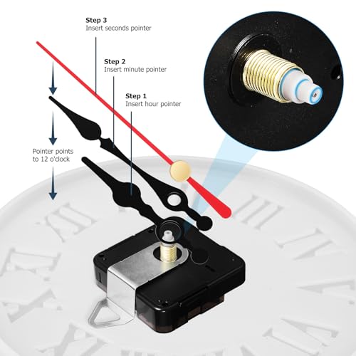 Moldes de silicona para reloj de resina, solución de fácil desmoldeo con 2 mecanismos 8