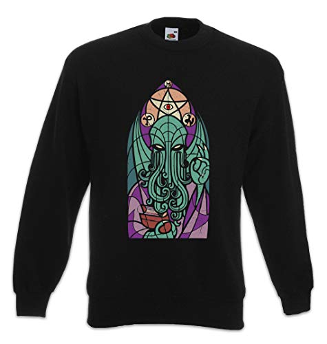 Sweatshirt Church of Cthulhu Urban Backwoods pull homme femme sweat noir
