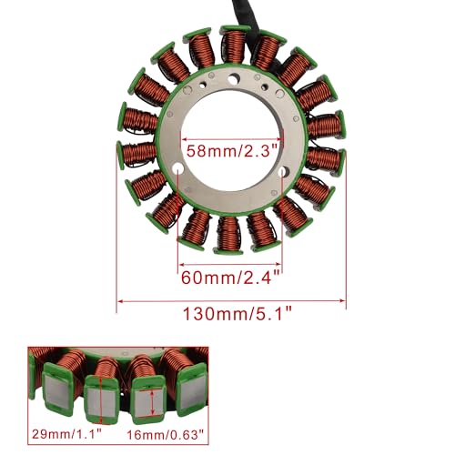 Stator 18 bobines 5EL-81410-00 haute isolation pour XVS1100 - 2