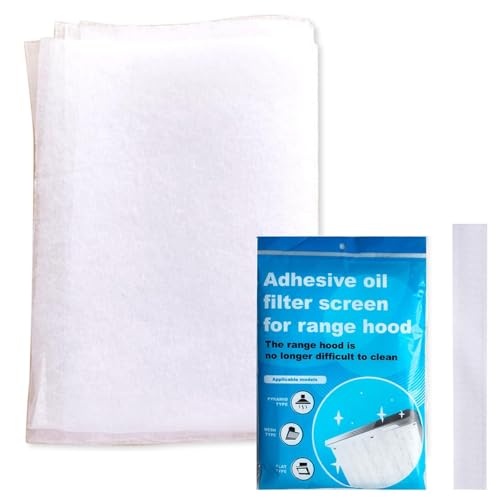 Yemiany 12 Filtros para Campana Extractora, Filtro Campana Extractora, Filtros de papel 45 x 43 cm es apto para cualquier campana extractora de cocina